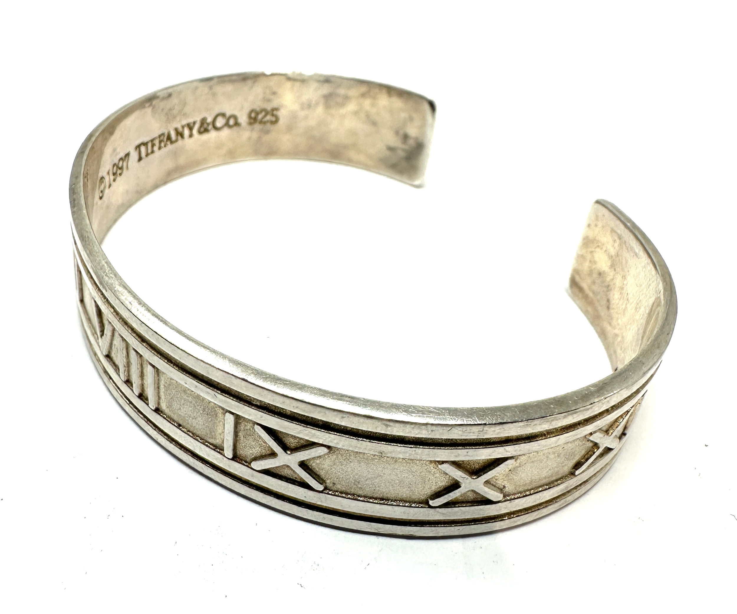 1997 925 silver tiffany atlas bracelet weight 30g - Image 2 of 4