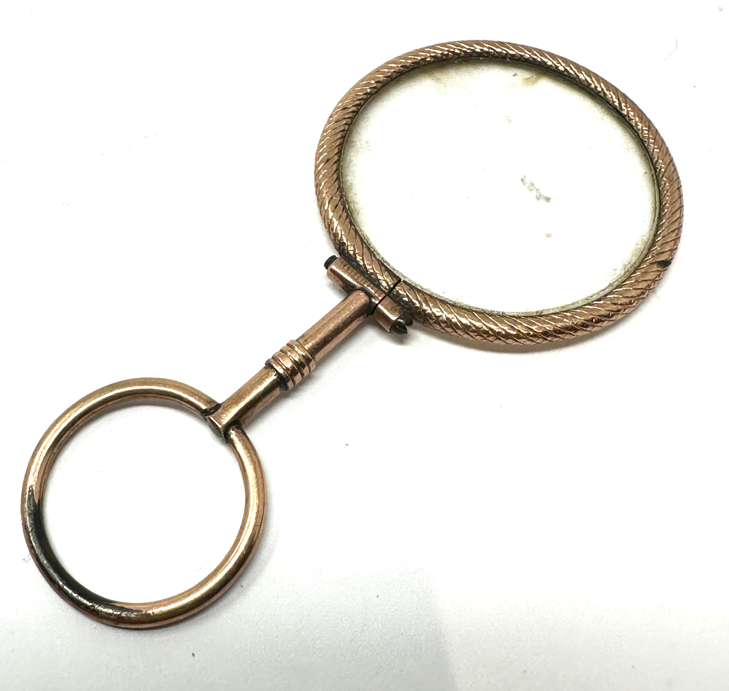 19th Century Gilt Metal Single Lens Lorgnette – C. 1875 - Image 3 of 4