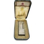 Boxed vintage Dunhill cigarette lighter