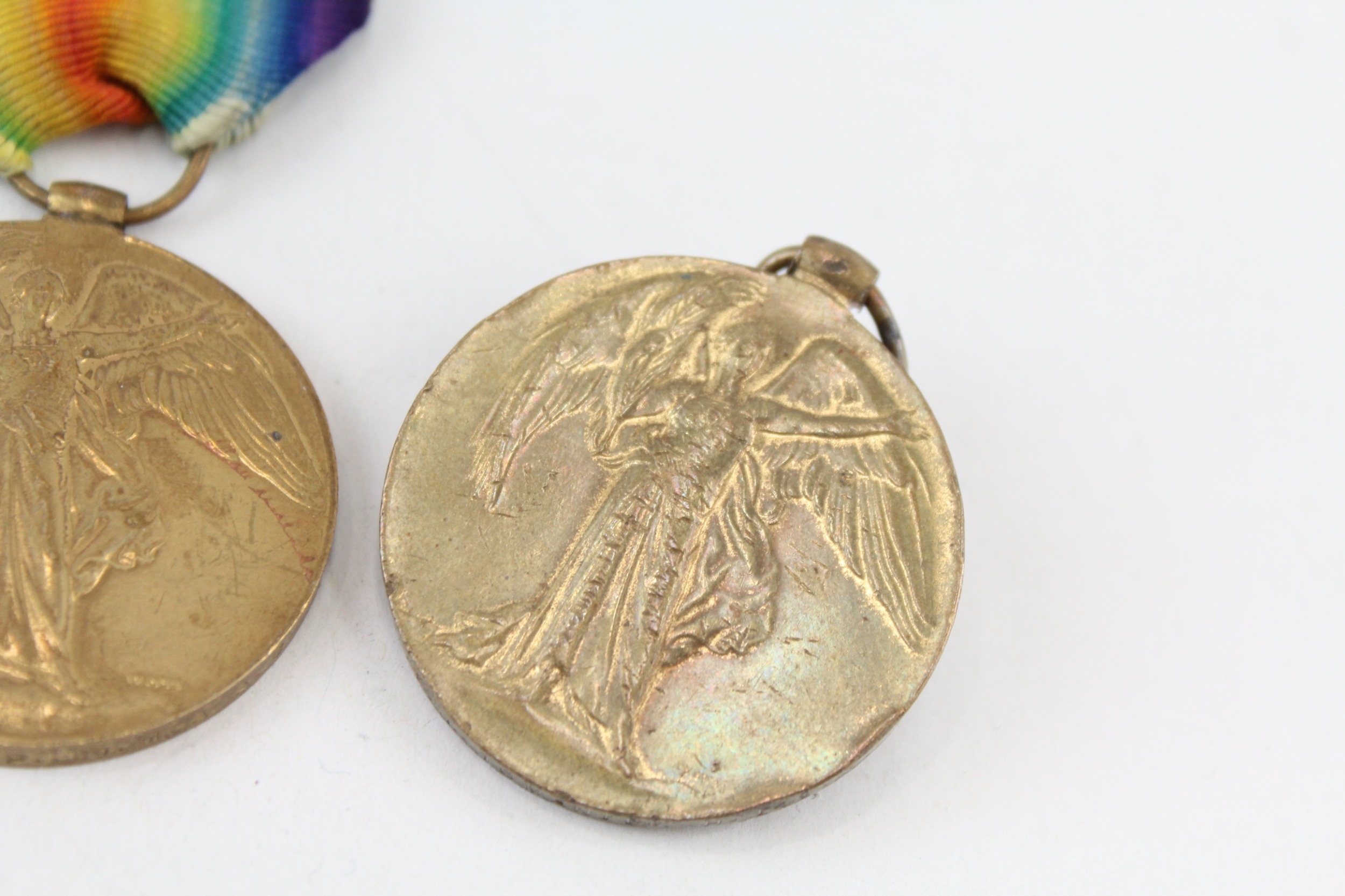 WW1 Medals x 4 Named Wr 4660 Cpl H.Worthy D.L.I M2 020272 Pte. A. Wright - Image 2 of 6