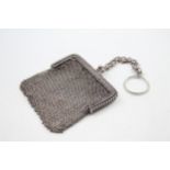 .930 silver chainmail purse / bag