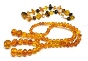 amber jewellery necklaces weight 159g