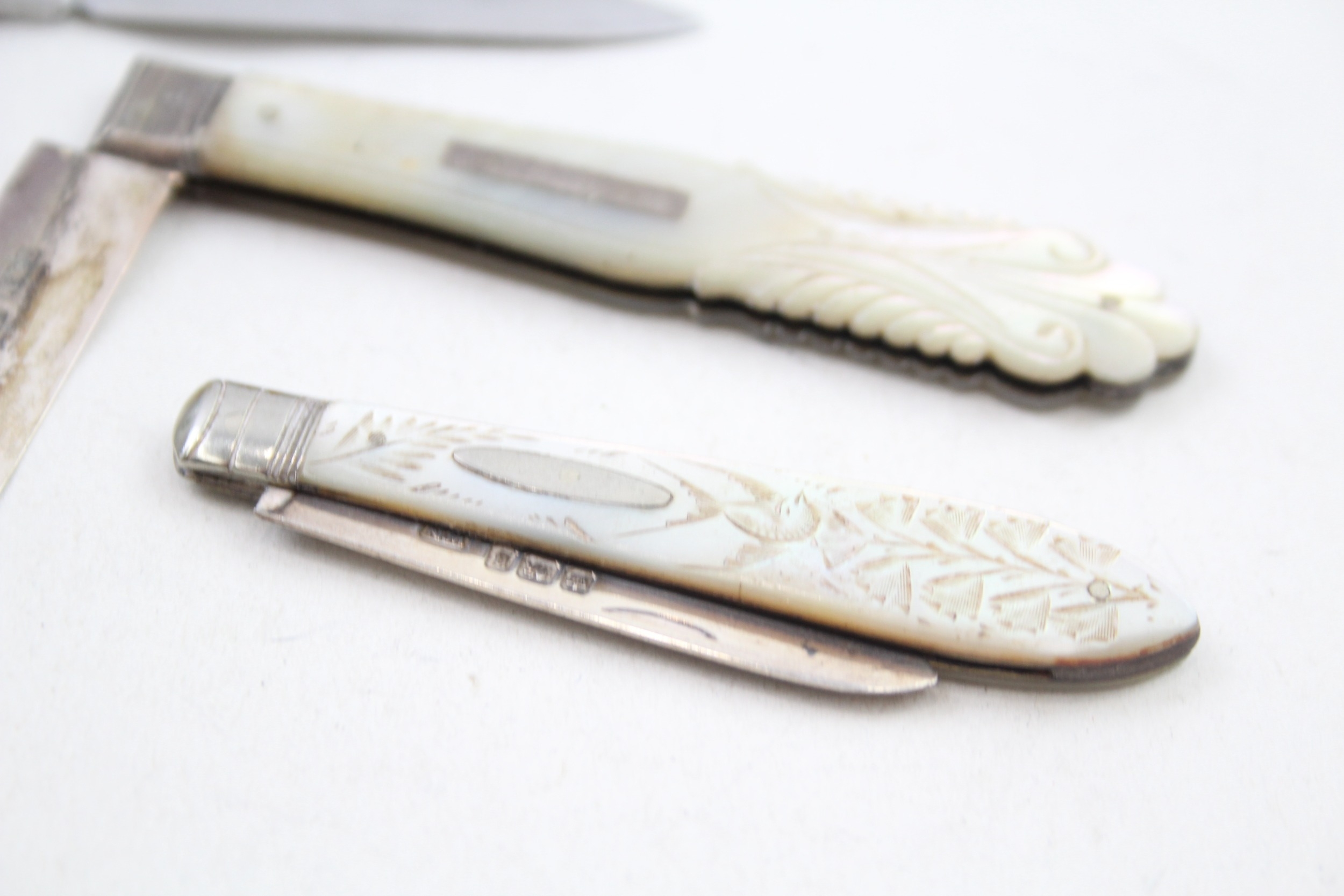 3 x .925 sterling knives inc mop - Image 5 of 6