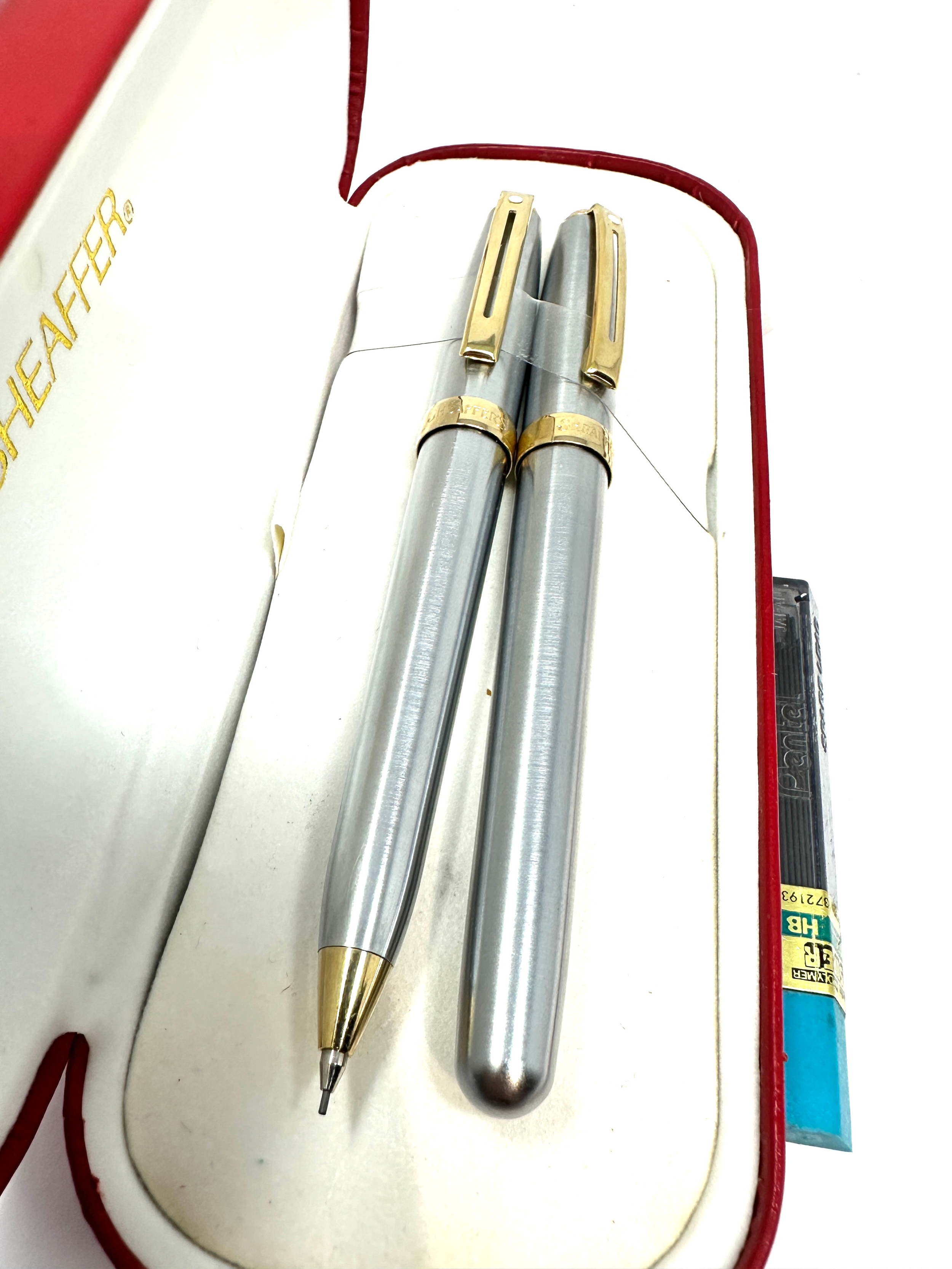 As new boxed sheaffer ballpoint pen & pencil - Image 2 of 4