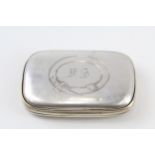 .800 silver snuff box