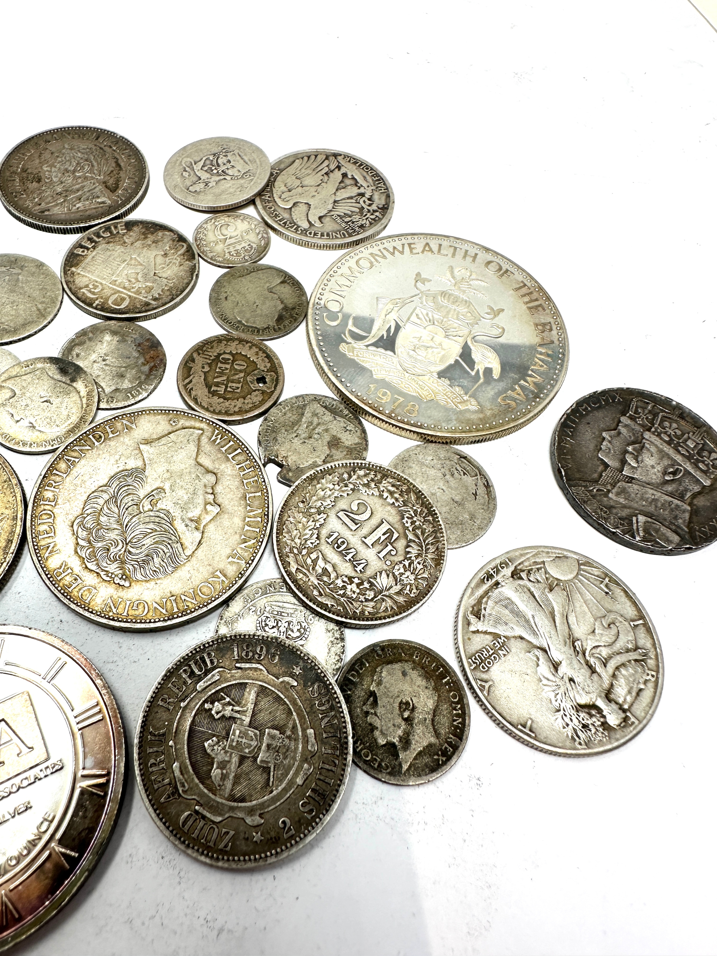 mixed selection of silver coins weight 310g - Image 4 of 4