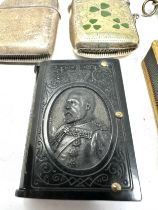 selection of antique vesta cases