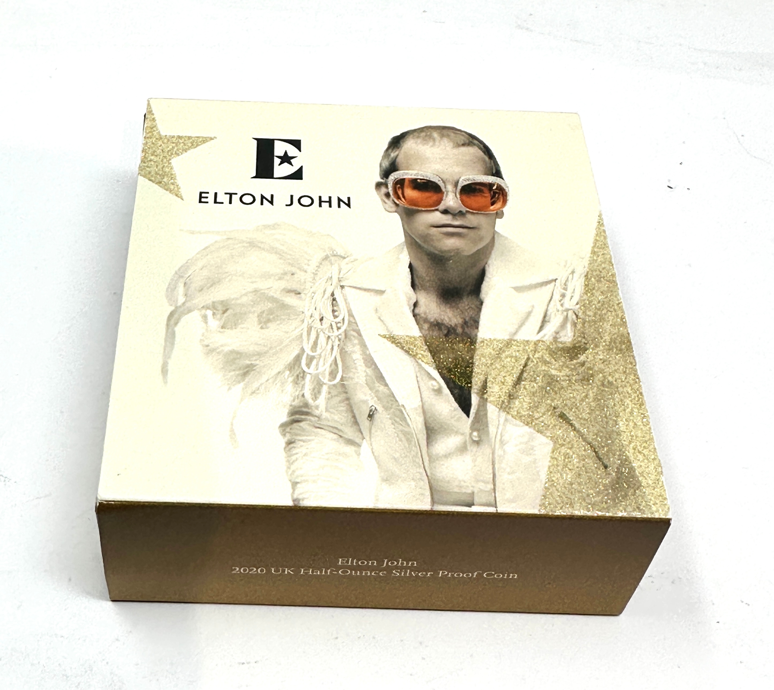 Elton John 2020 UK Half Ounce Silver Proof Coin Royal Mint - Image 4 of 4