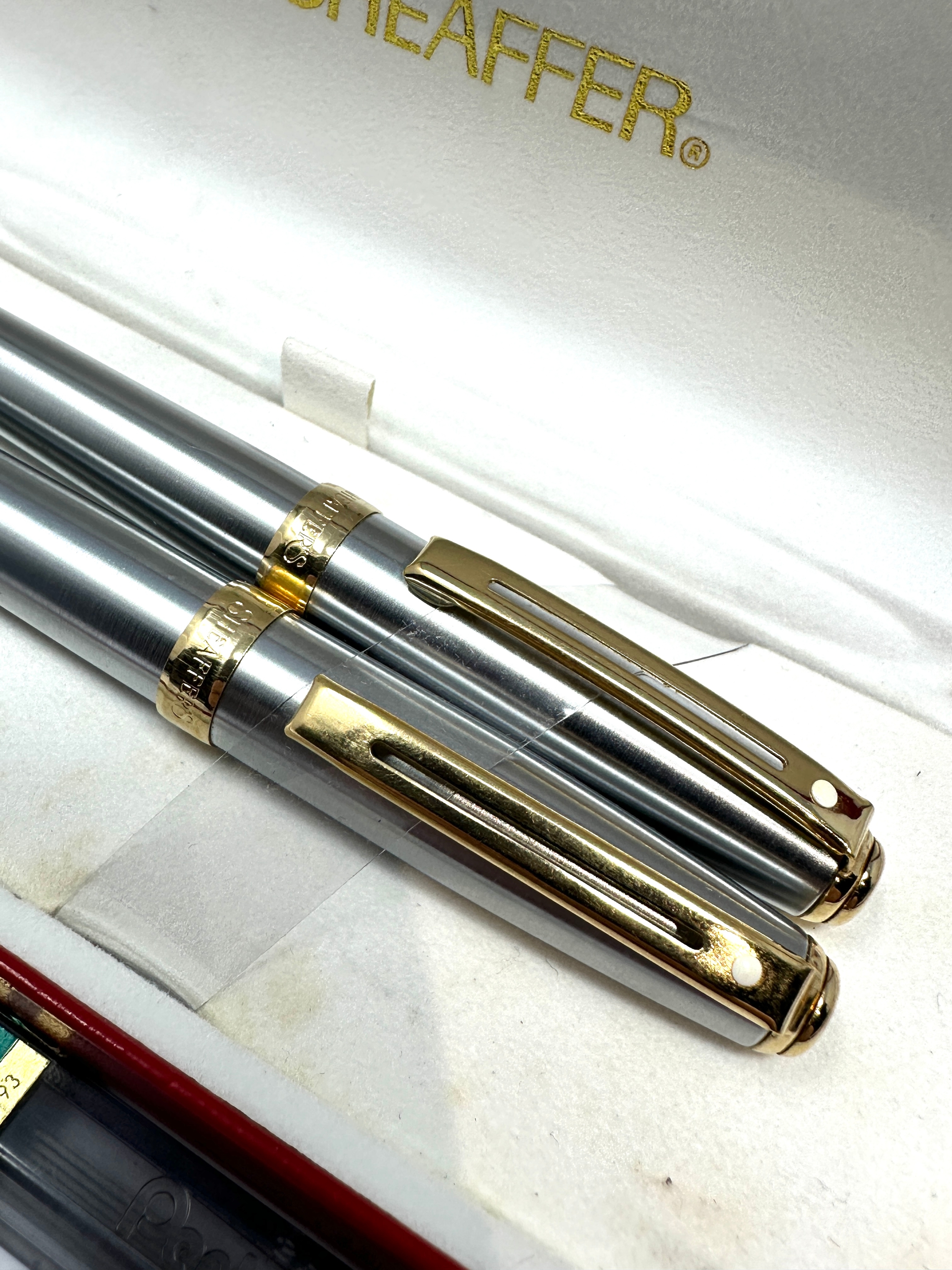 As new boxed sheaffer ballpoint pen & pencil - Image 3 of 4