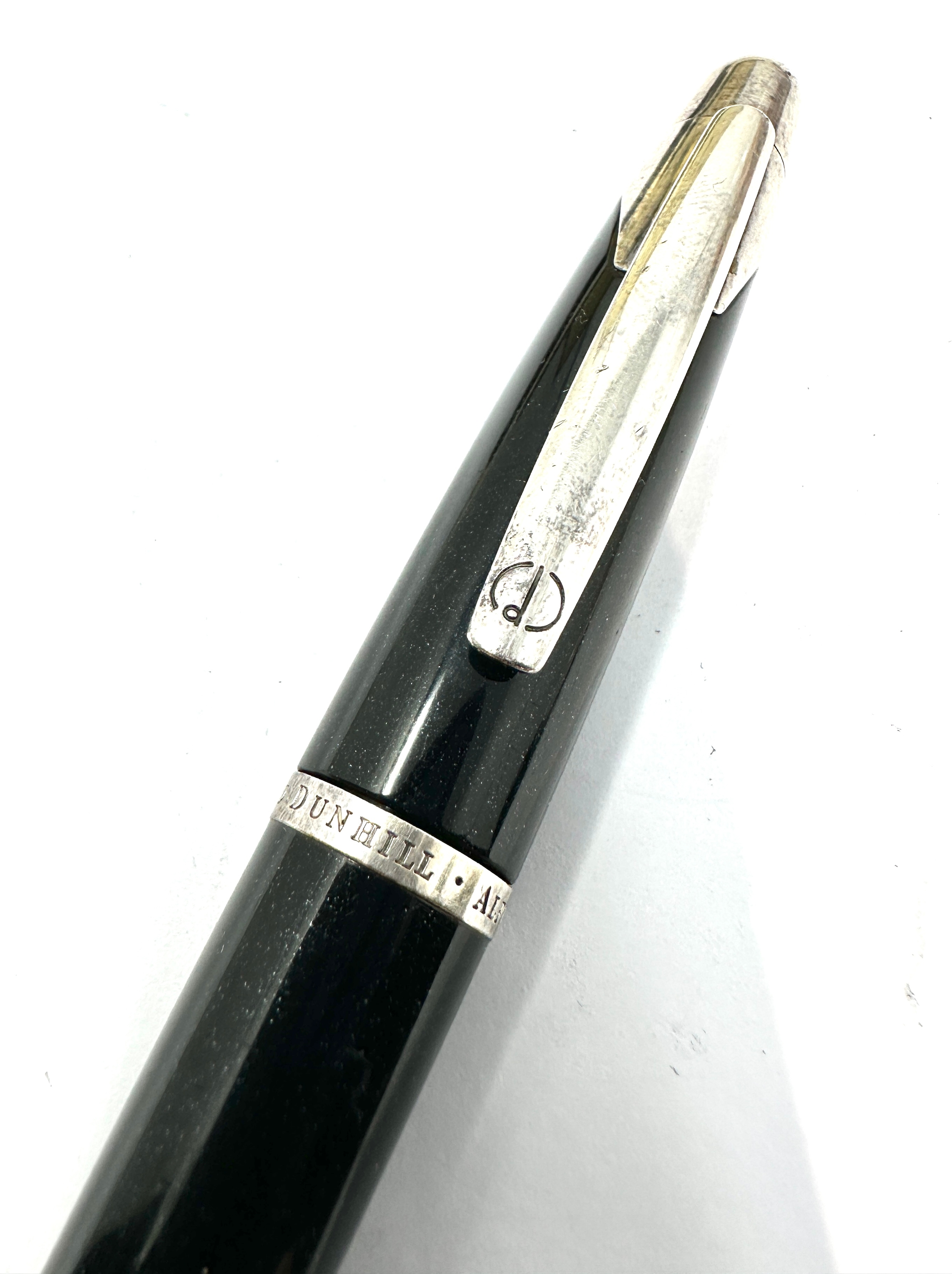 original boxed alfred Dunhill black Blue cased Mechanical Propelling Pencil Boxed with refills - Image 3 of 4