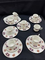 Part Set of royal Crown ducal tea set