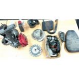 Piaggio 125 CC engine and accessories