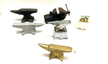 Selection of vintage and later anvils