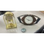 Retro Metamic clock and one other, untested