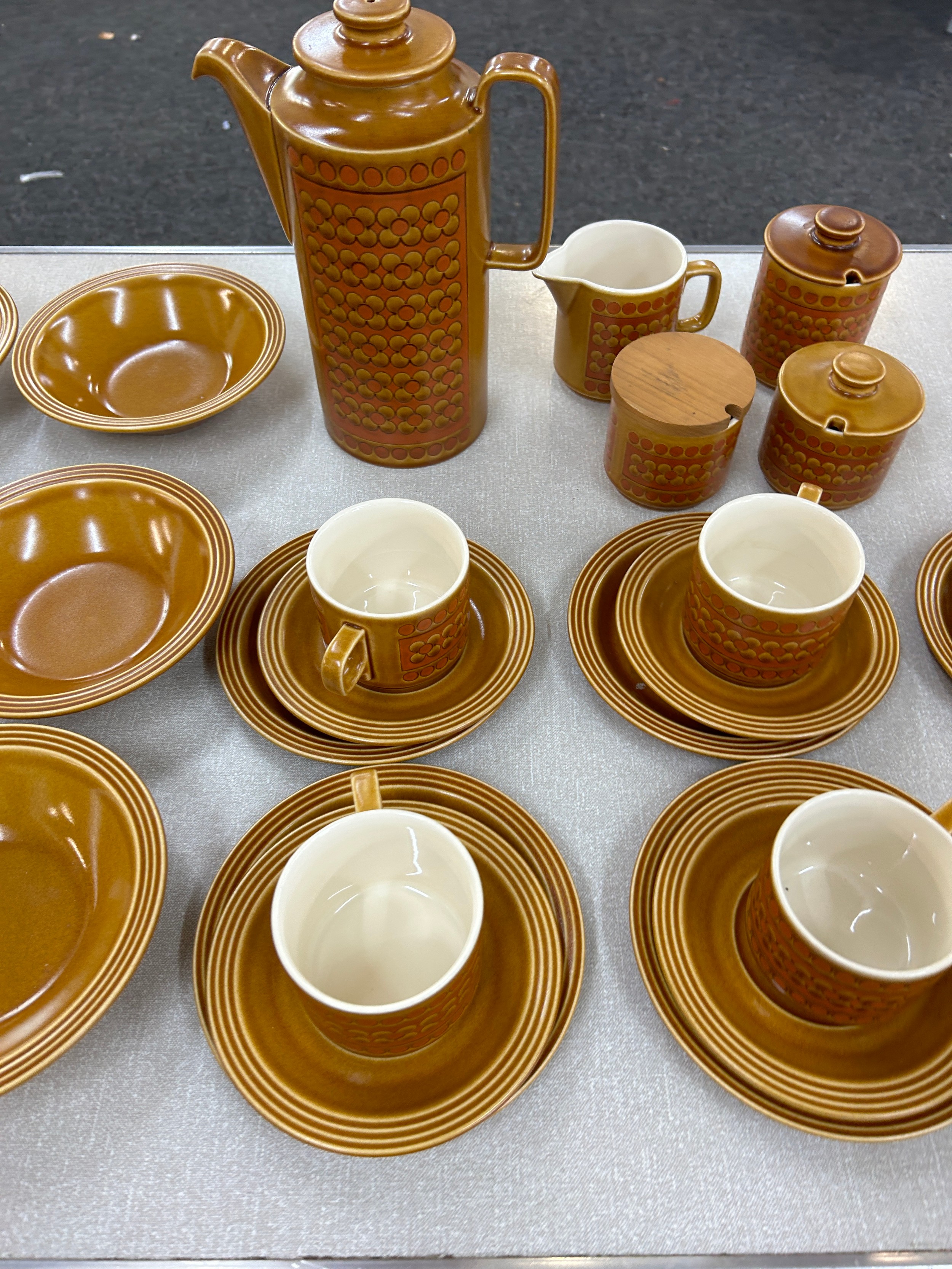 Large selection of Hornsea tea and dinner service