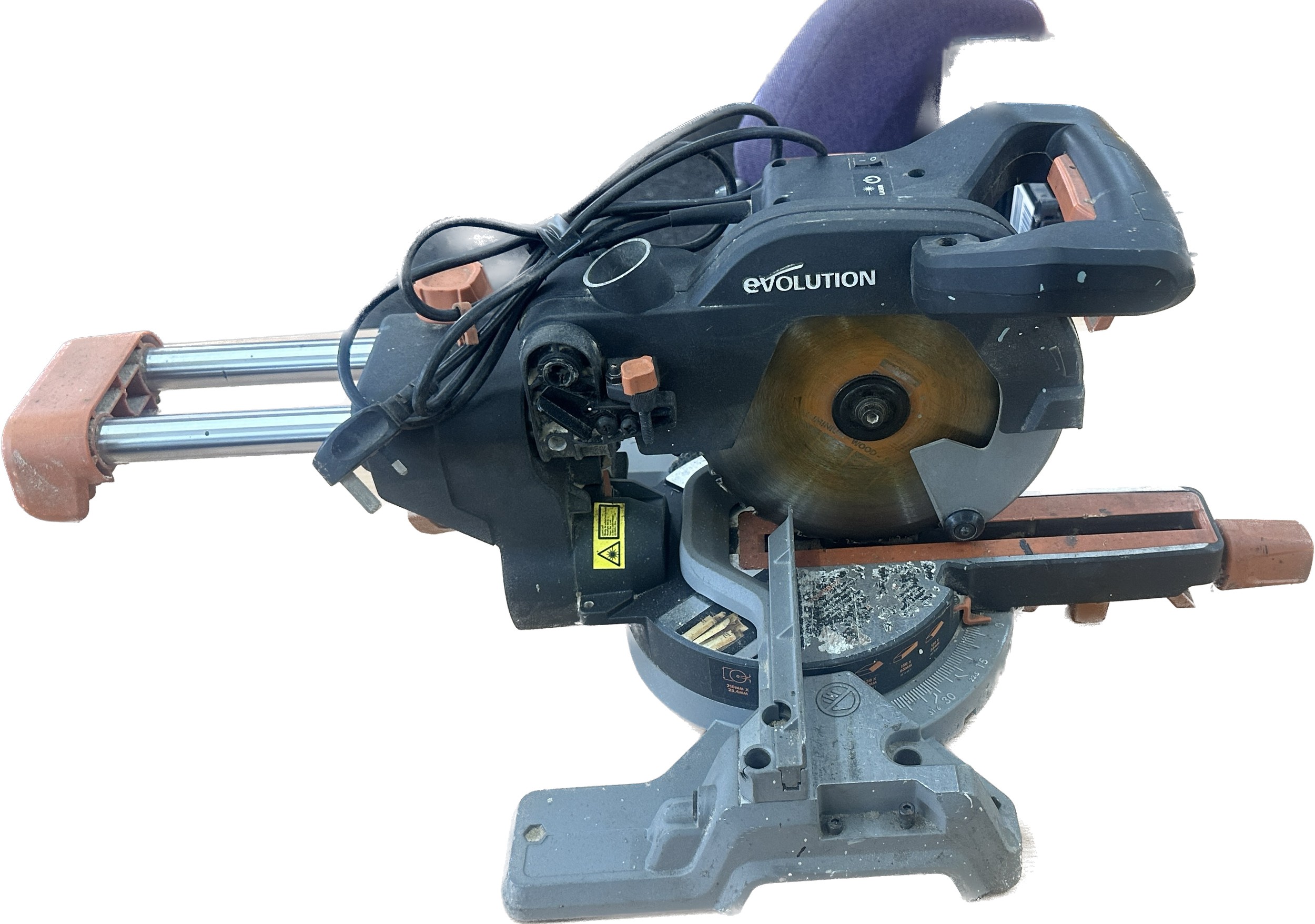 Evolution chop saw/ mitre saw - untested