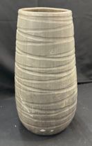 Terracotta vase height 17 inches tall by 6.5 inches diameter