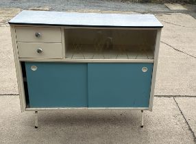 Lebus 1960's sideboard measures approx 37 inches tall, 43 wide and 15 deep