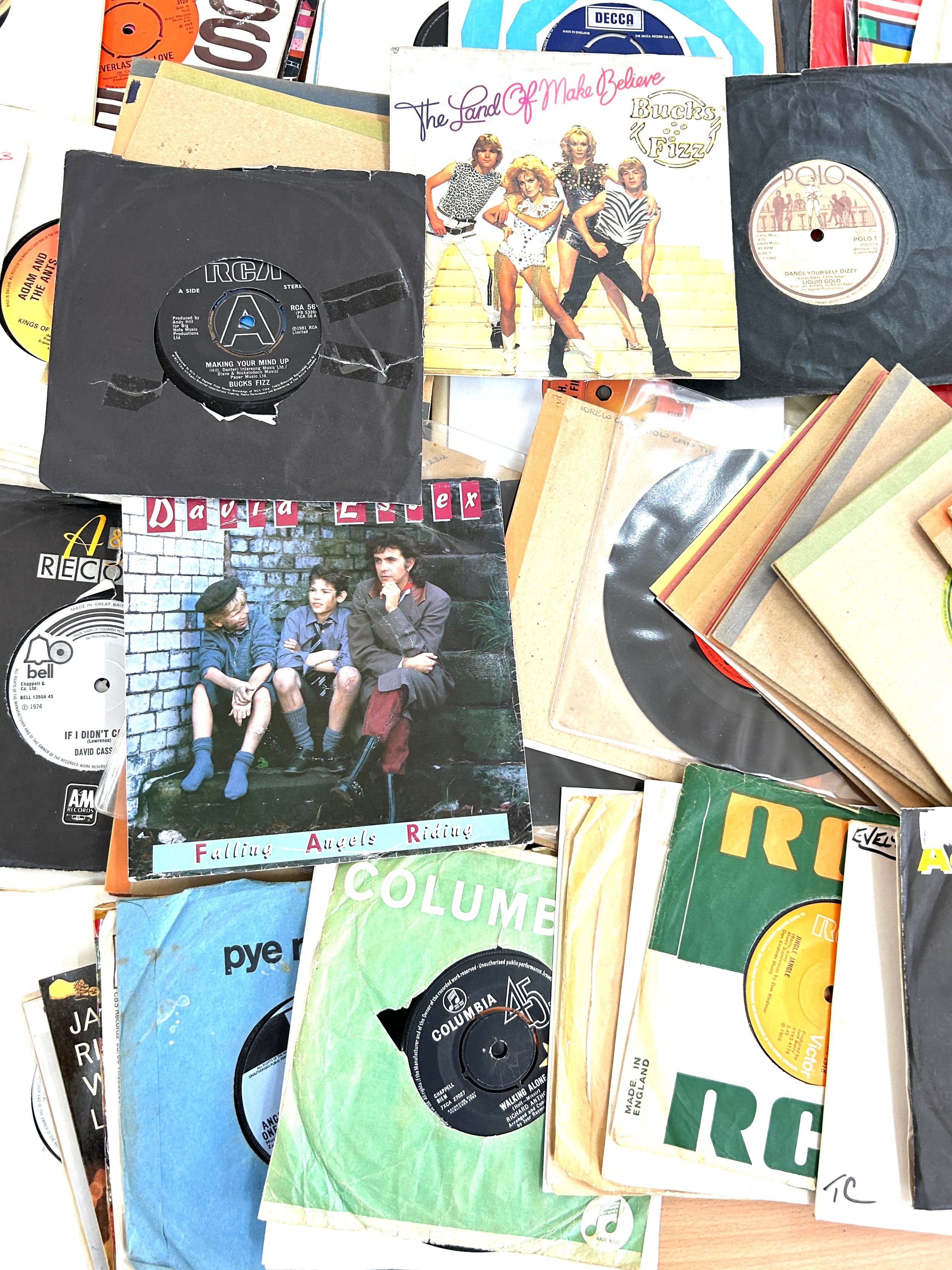 large selection of 45's records to include Liquid gold, Abba etc approximately 200 - Image 3 of 4