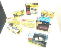 Selection of Van Guards boxed cars includes Essex Police, Zircon Blue etc
