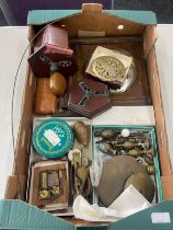 Selection of assorted clock parts