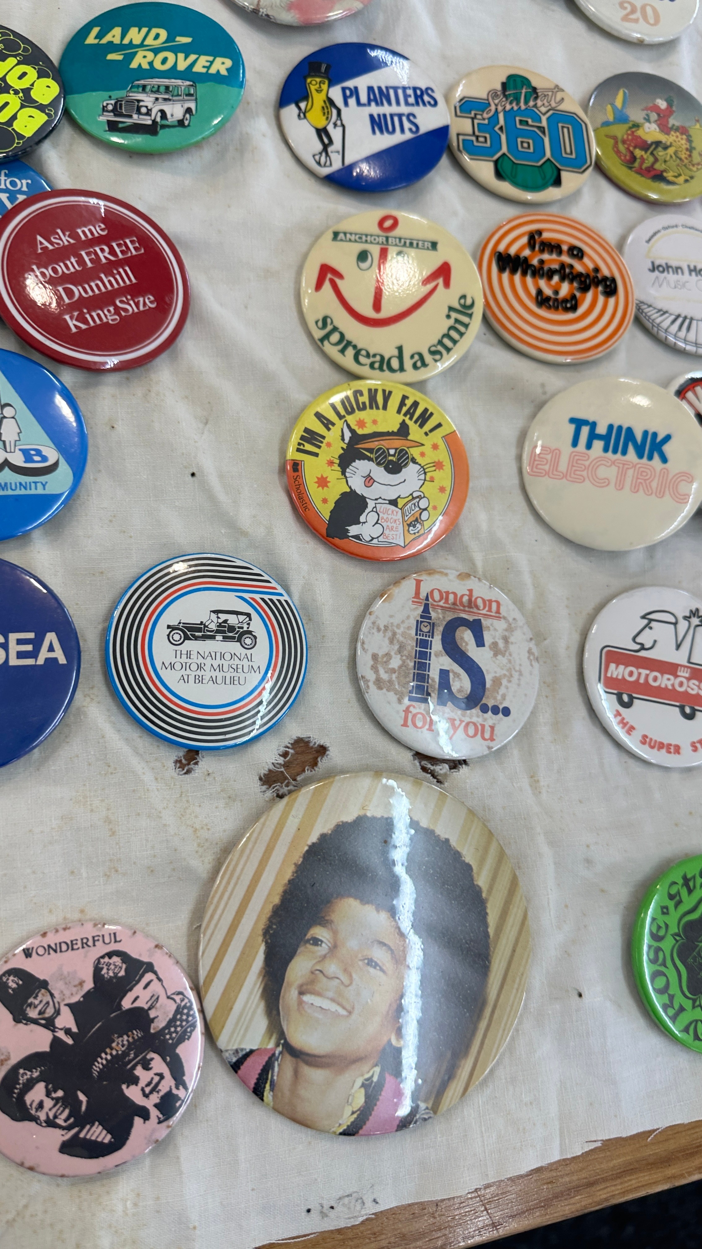 Large selection of assorted pin badges - Image 5 of 9