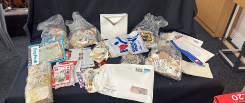 Large selection of vintage stamps