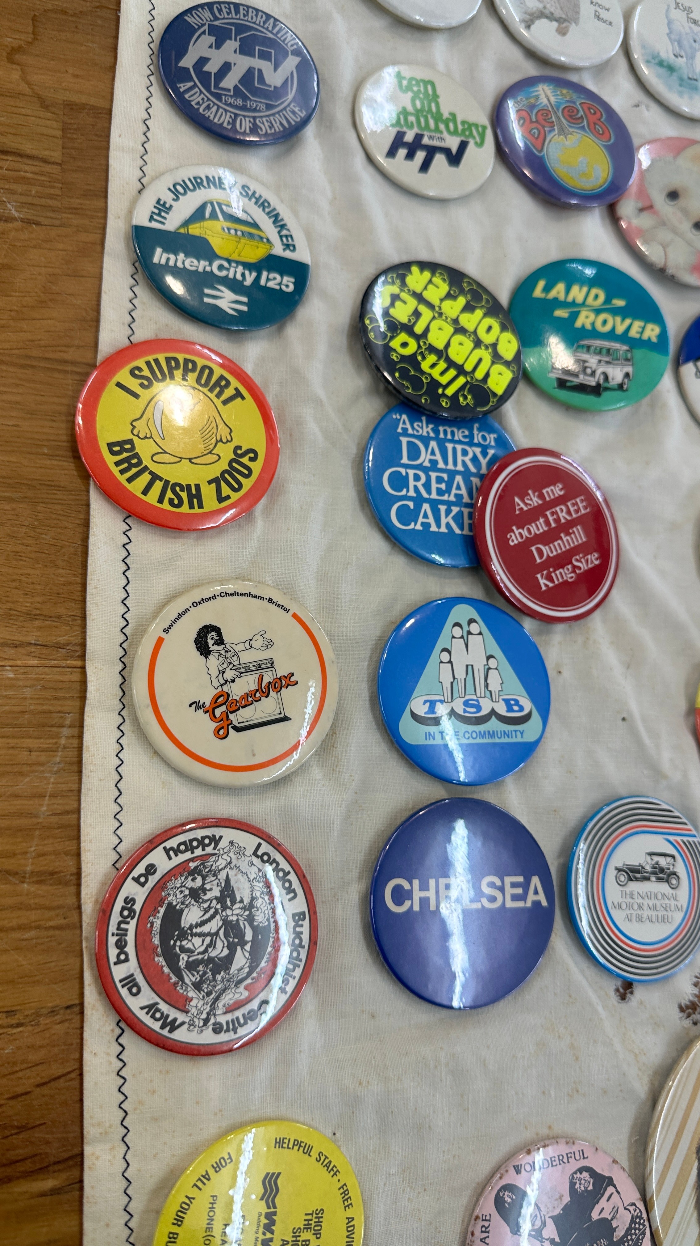 Large selection of assorted pin badges - Image 3 of 9