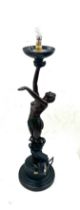 Art Deco style lady lamp 25 inches tall