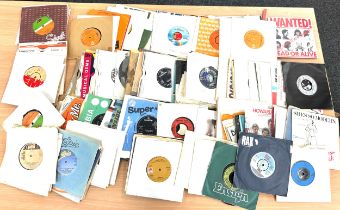 Large selection of 45's records to include Elton John, Priscilla Black etc approximately 200