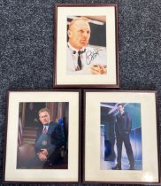 Authentic framed signed autograph by Ed Harris Martin Sheen, Ben Affleck approximate frame