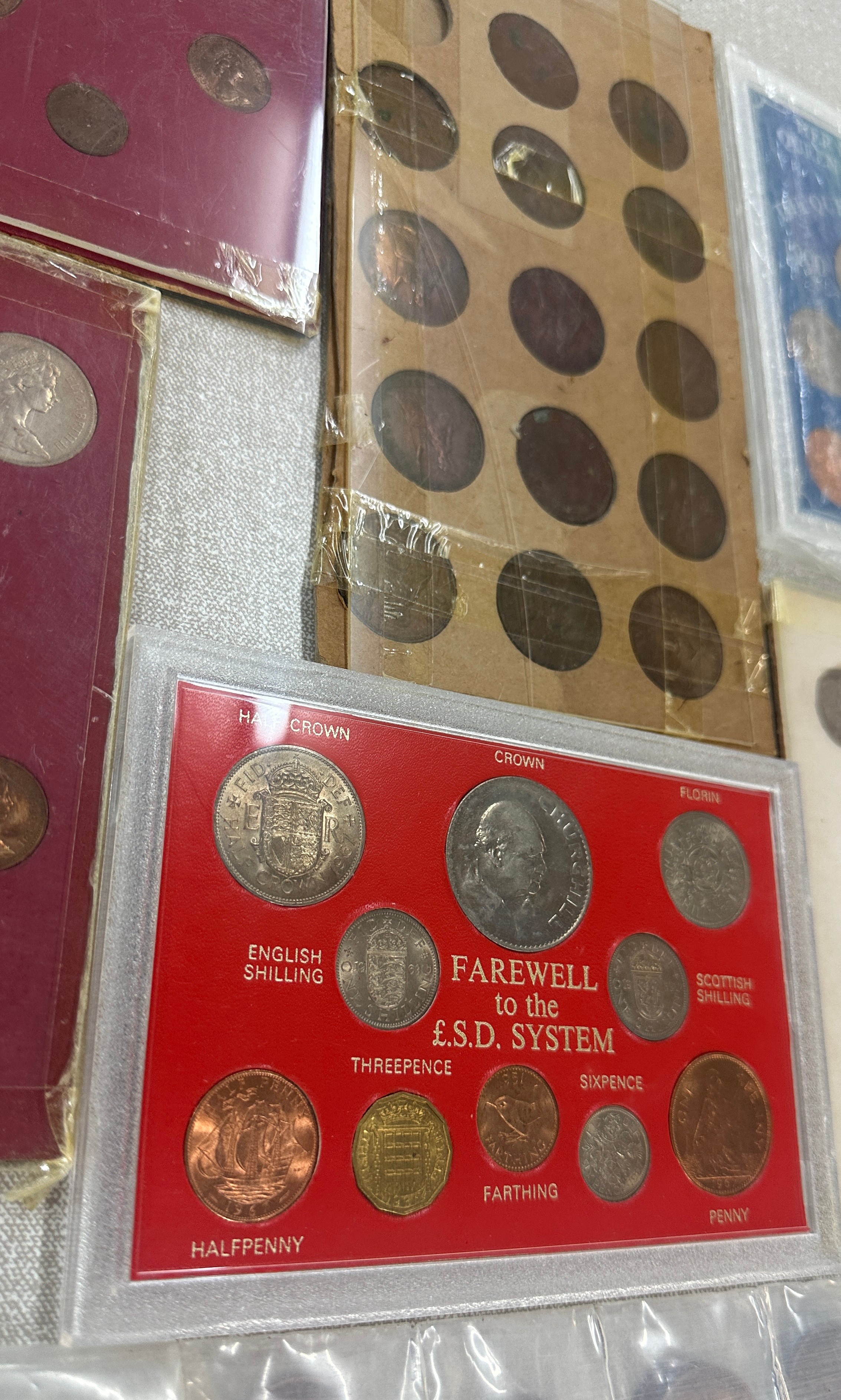 Selection of assorted coin sets includes The Coinage of Great Brittain 1980, 1979 etc - Image 4 of 10