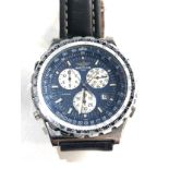 Rare Breitling Jupiter Pilot Navitimer Chronograph - Ref. A59028 quartz gents wristwatch, working