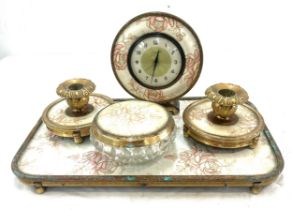 Vintage dressing table trinket set