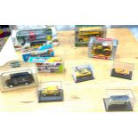 Selection of boxed vintage and later diecast vehicles to include Solido Dameur de piste, Corgi