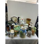 Selection of miscellaneous includes bowls, jugs, vases etc
