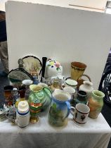 Selection of miscellaneous includes bowls, jugs, vases etc