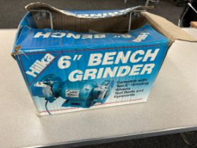 Hika 6" bench grinder, untested