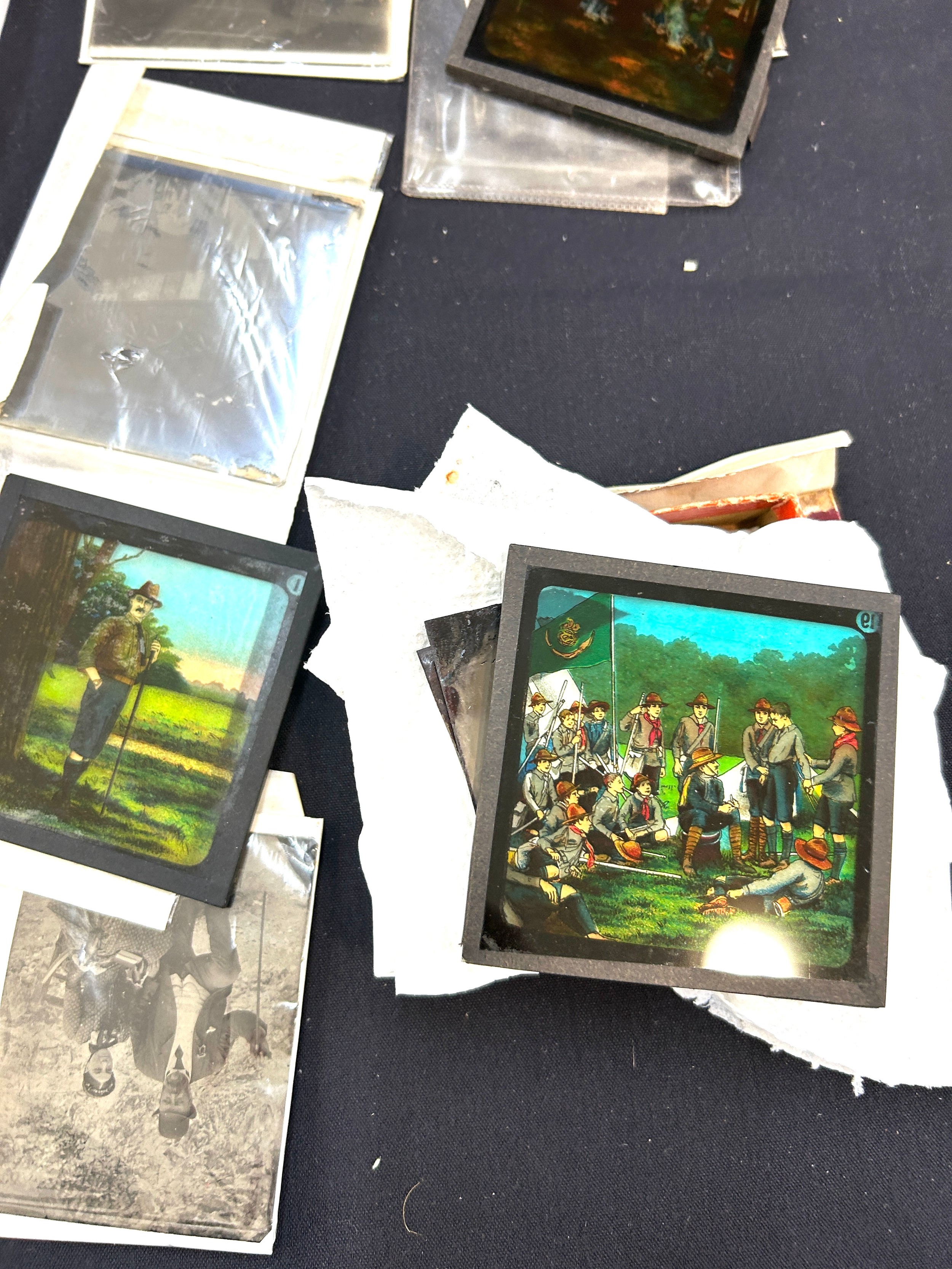 Selection of vintage negative photographs and glass slides - Image 4 of 6