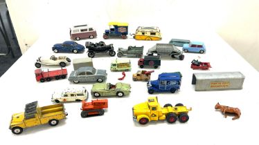 Selection of vintage and later Diecast vehicles