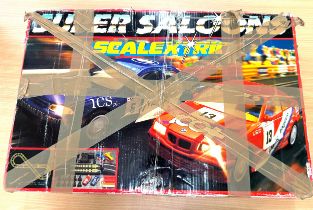 Boxed Scalextric Super Saloon (missing cars)