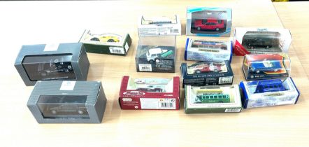 Selection of assorted die cast cars