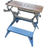 Workmate fold up bench approx width 29 inches by 31 tall