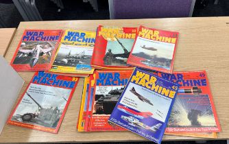 Large selection of War Machine magazines