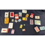 Quantity of vintage playing cards