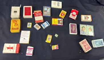 Quantity of vintage playing cards