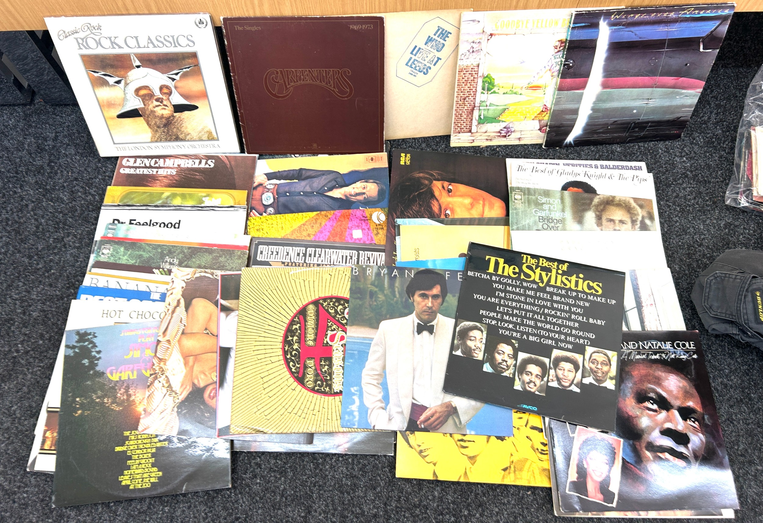 Selection of LP vinyl's to include ' The Who', ' Elton John' etc