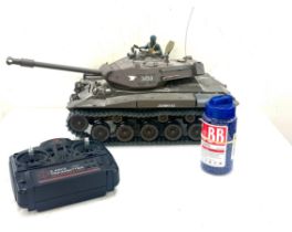 Radio controlled tank US M41A3 - Working order with working firing BB pellets