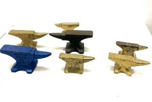 Selection of vintage and later anvils