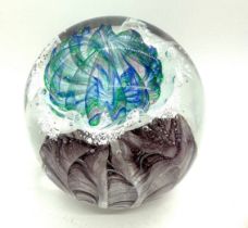 Selection of assorted glass paper weights